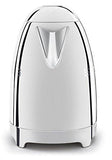 Smeg KLF02SSUS 50's Retro Style Variable Temperature Kettle, Polished Stainless Steel