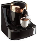 Arzum Okka OK001BN Automatic Turkish/Greek Coffee Machine, USA 120V, UL/NSF, Black/Gold