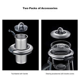 Buydeem K2973 Flagship Health- Care Beverage Tea Maker and Kettle, 8-in-1 Programmable Brew Cooker Master, 1.5L, Silvery
