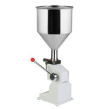 Happybuy A03 Manual Liquid Paste Filling Machine 5 to 50ml Liquid Filling Machine Bottle Filler for Cream Shampoo Cosmetic