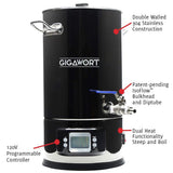 Northern Brewer - Gigawort Electric Boil Kettle - 4.4 Gallon For Homebrewing