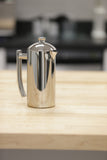 Frieling USA Double Wall Stainless Steel French Press Coffee Maker with Zero Sediment Dual Screen, Polished,44-Ounce