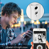 SKYMEE Dog Camera Treat Dispenser,WiFi Remote Pet Camera with Two-Way Audio and Night Vision,Compatible with Alexa