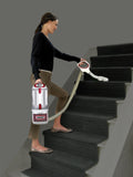 Shark Rotator Professional Upright Corded Bagless Vacuum for Carpet and Hard Floor with Lift-Away Hand Vacuum and Anti-Allergy Seal (NV501), White with Red Chrome