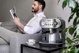 Gaggia RI8525/01 Carezza De LUXE Espresso Machine, Silver