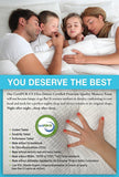 Xtreme Comforts King Size Pillows for Sleeping, Hypoallergenic Bed Pillow for Side Sleeper – Adjustable Loft Bamboo Memory Foam Pillow - Bamboo Cover, Washable - Premium - Made in The USA