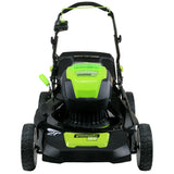 Greenworks PRO 21-Inch 80V Cordless Lawn Mower, Two 2.0AH Batteries Included GLM801601