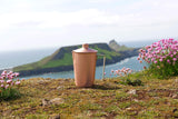 Kosdeg Copper Pitcher With Lid - Including 4 Copper Glasses And 4 Wooden Coasters